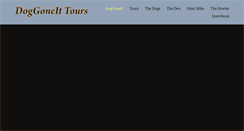 Desktop Screenshot of doggoneittours.com